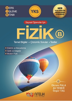 YKS Fizik B Ders İşleme Kitabı Sayısal Öğrenciler İçin YENİ